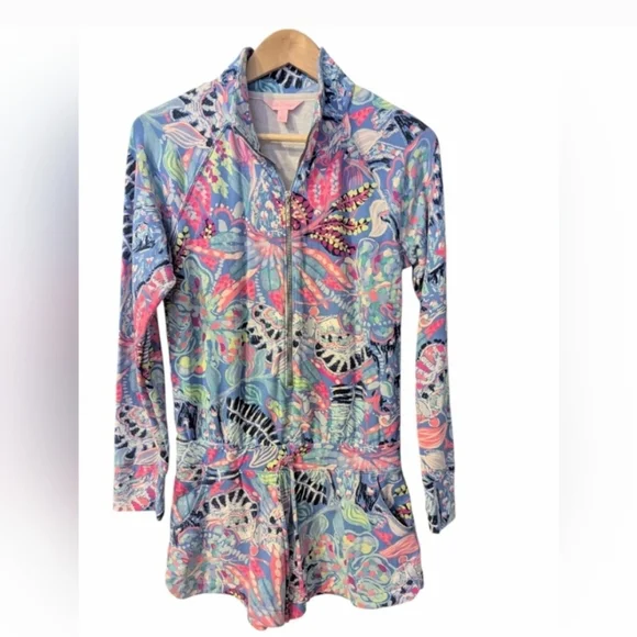 NWOT LILLY PULITZER Skipper Romper Size S - Picture 1 of 8